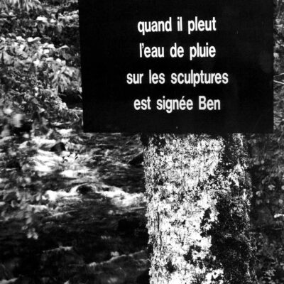 Ben - Tout est sculpture ? 19 citations