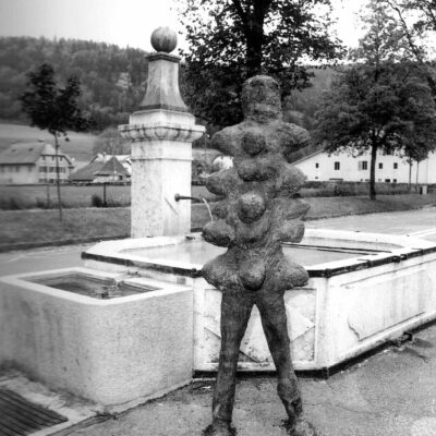 Martin Disler - Ohne Titel (Serie: Häutung und Tanz)