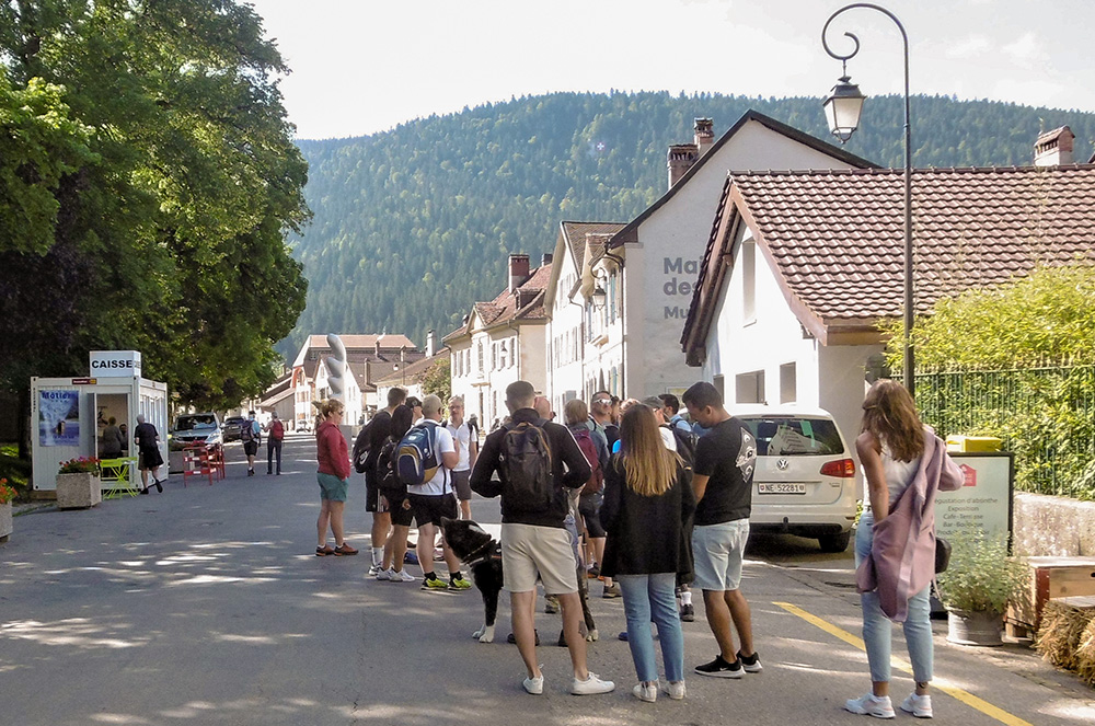 Caisse dans la Grande Rue